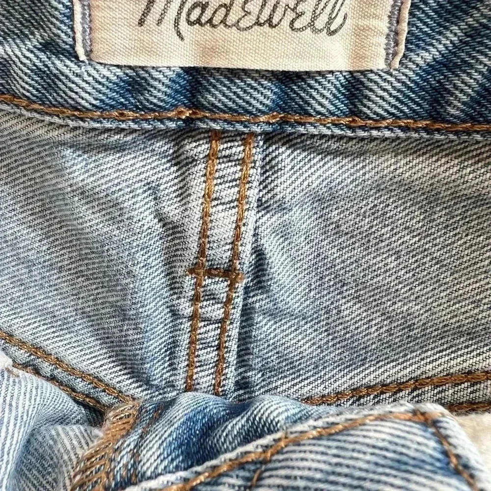 Madewell Relaxed Denim Shorts in Renfield Wash Destructed Edition - Picture 6 of 6